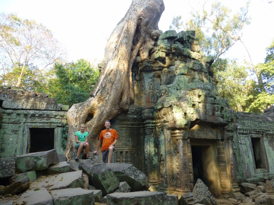 The temple of Ta Prohm was used as a location in the film Tomb Raider.